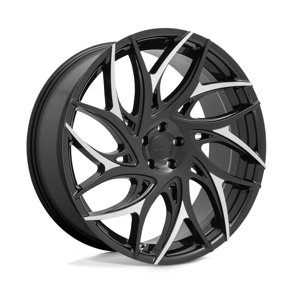 DUB 1PC S259 G.O.A.T. Wheel | Gloss Black W/ Machined Spokes