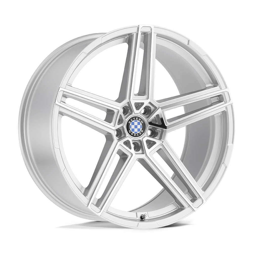 Beyern GERADE Wheel | Silver W/ Mirror Cut Face