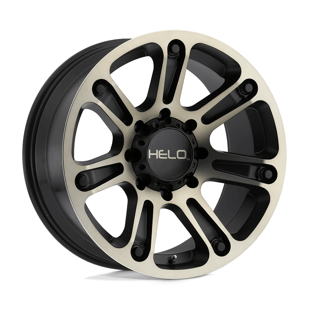 Helo HE904 Wheel | Satin Black Machined W/ Dark Tint