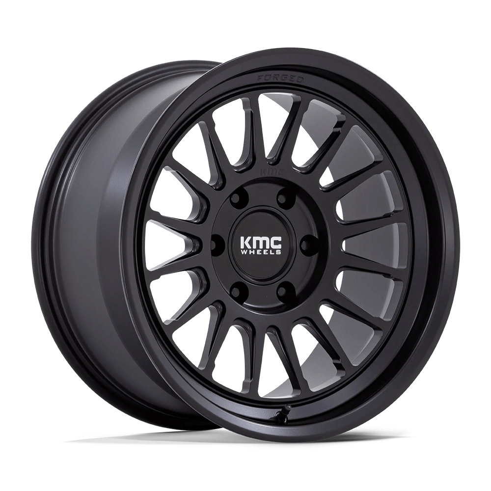 KMC KM447 IMPACT FORGED MONOBLOCK Wheel | Satin Black