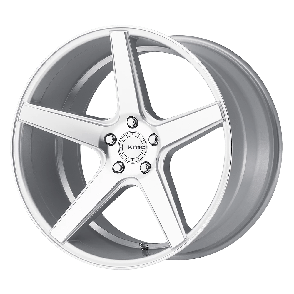 KMC KM685 DISTRICT Wheel | Silver Machined