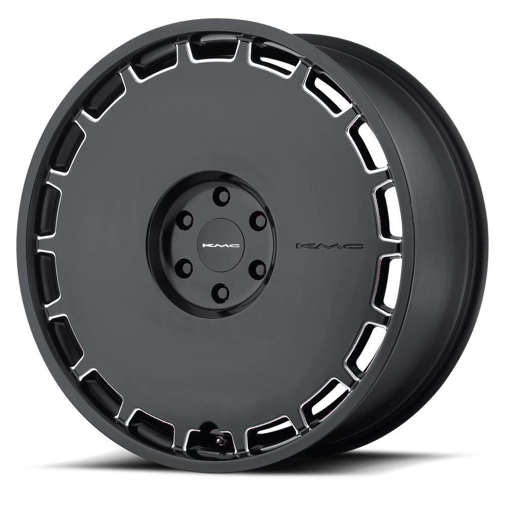 KMC KM689 SKILLET Wheel | Satin Black Milled