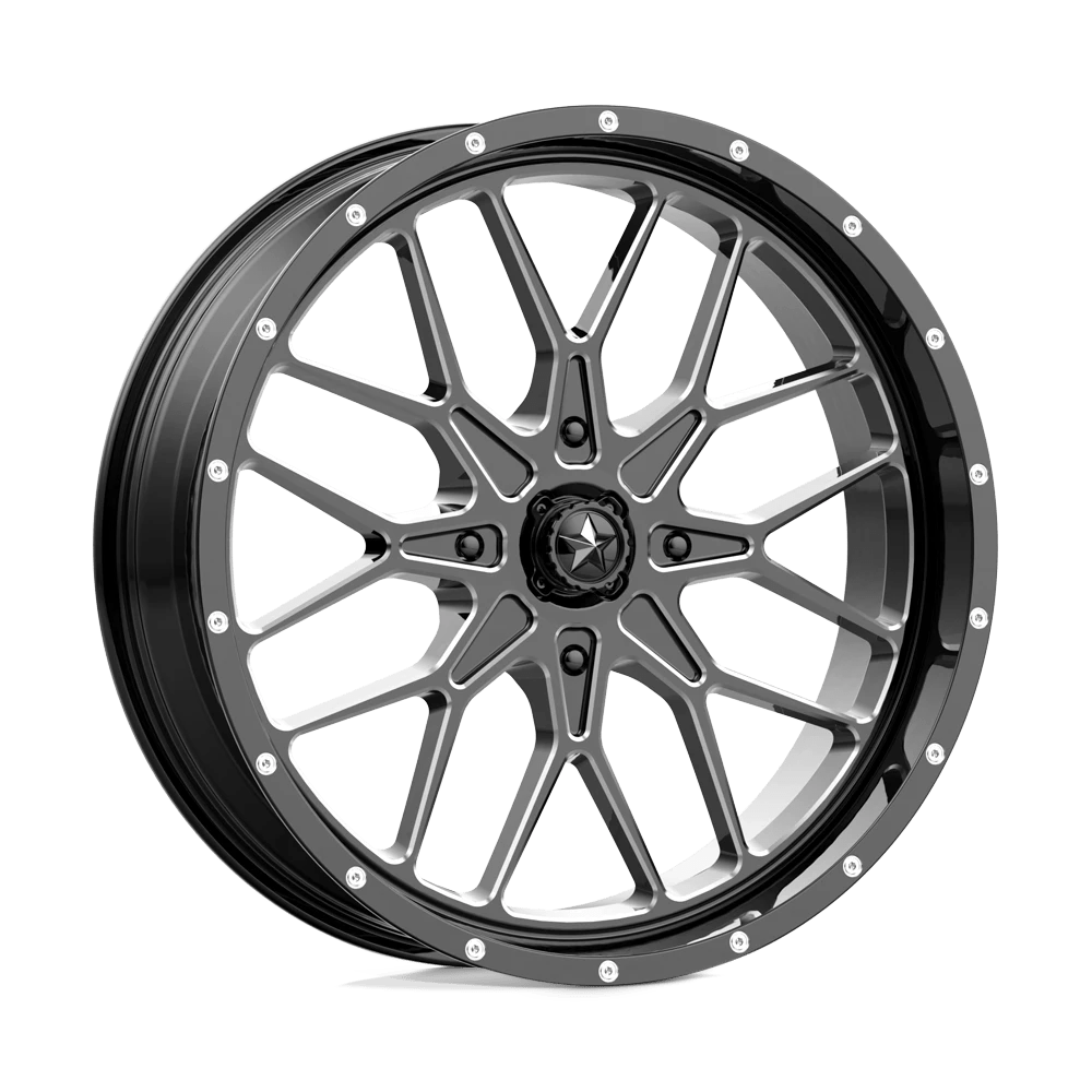 MSA Offroad Wheels M45 PORTAL Wheel | Gloss Black Milled