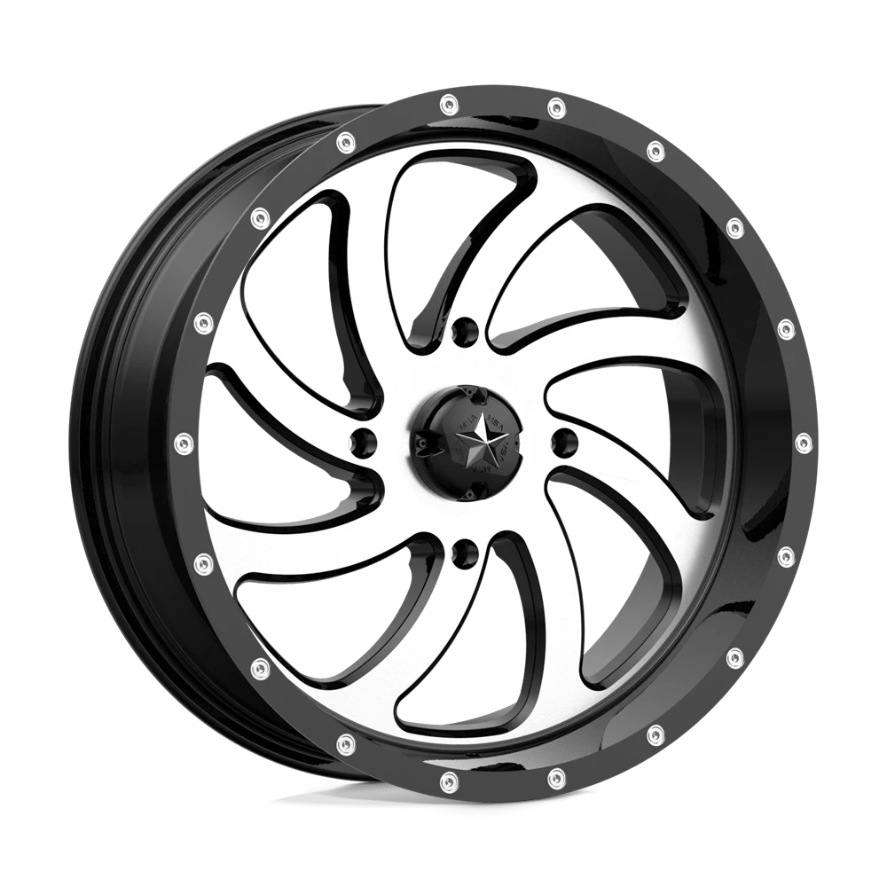 MSA Offroad Wheels M36 SWITCH Wheel | Machined Gloss Black