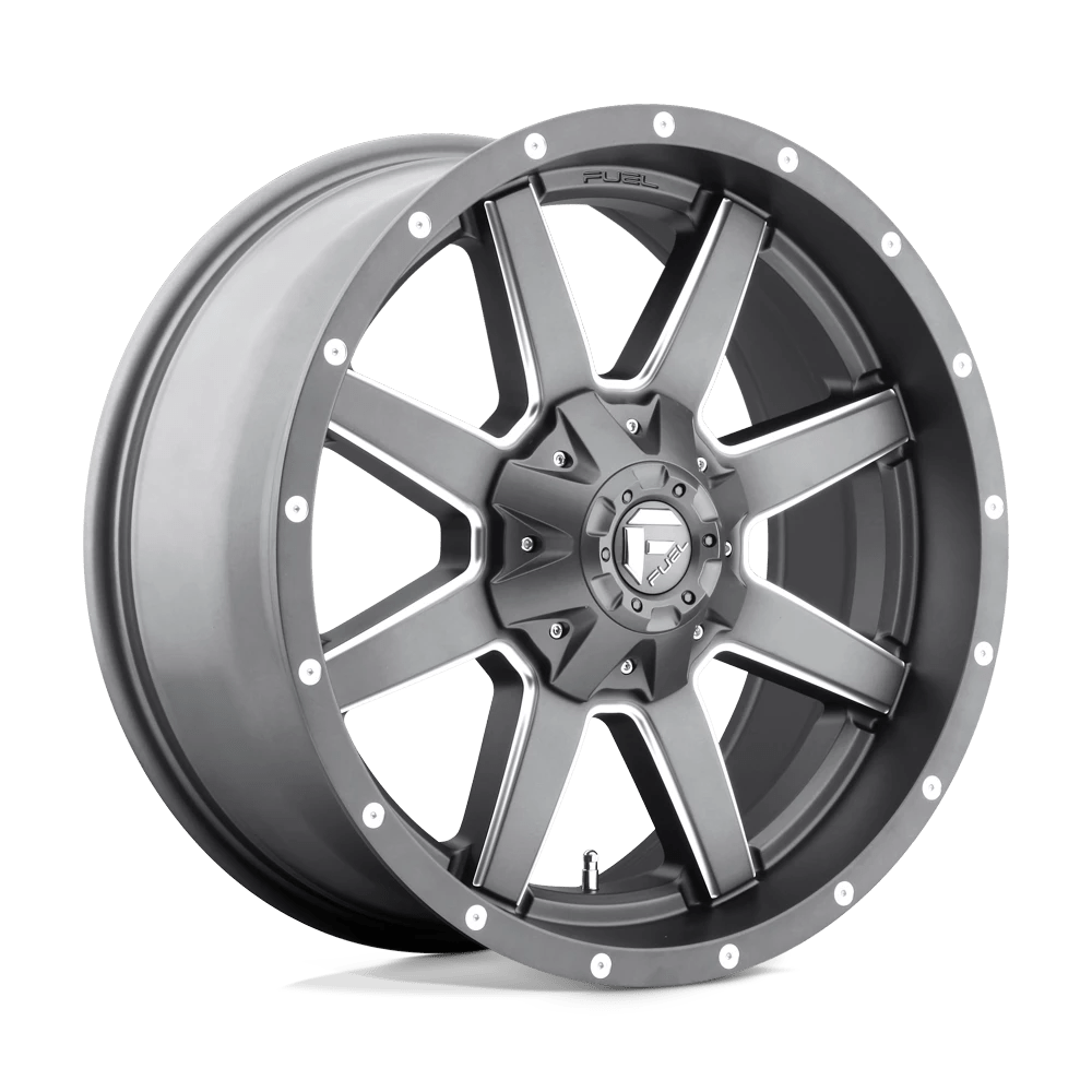 Fuel 1PC D542 MAVERICK Wheel | Matte Gun Metal Milled