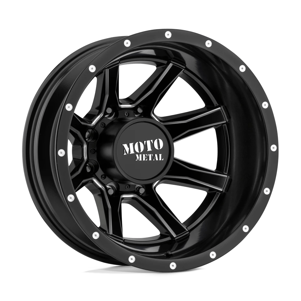 Moto Metal MO995 Wheel | Satin Black Milled - Rear
