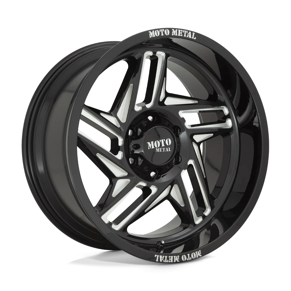 Moto Metal MO996 RIPSAW Wheel | Gloss Black Milled