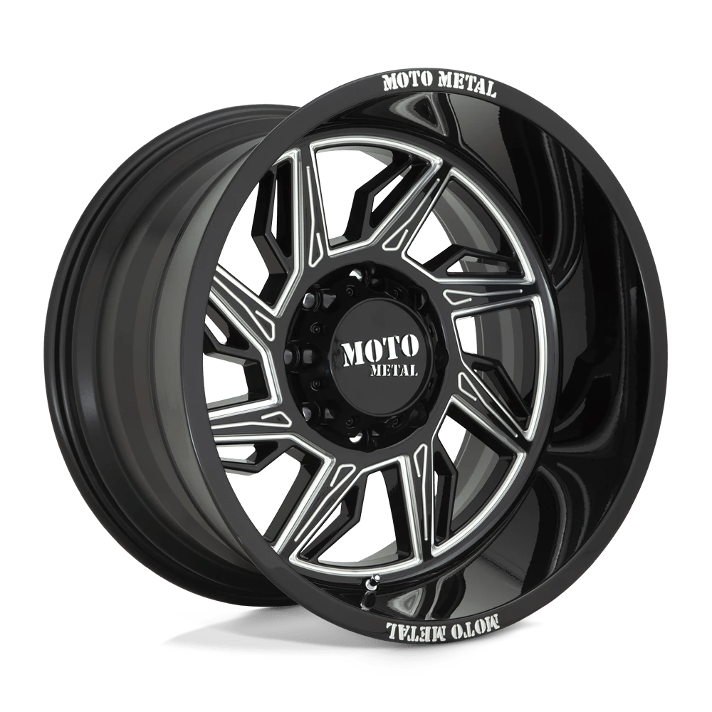 Moto Metal MO997 HURRICANE Wheel | Gloss Black Milled - Left Directional