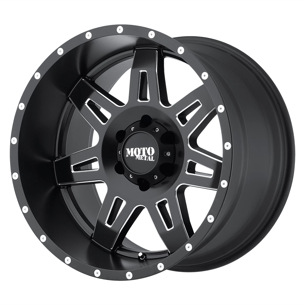 Moto Metal MO975 Wheel | Satin Black Milled