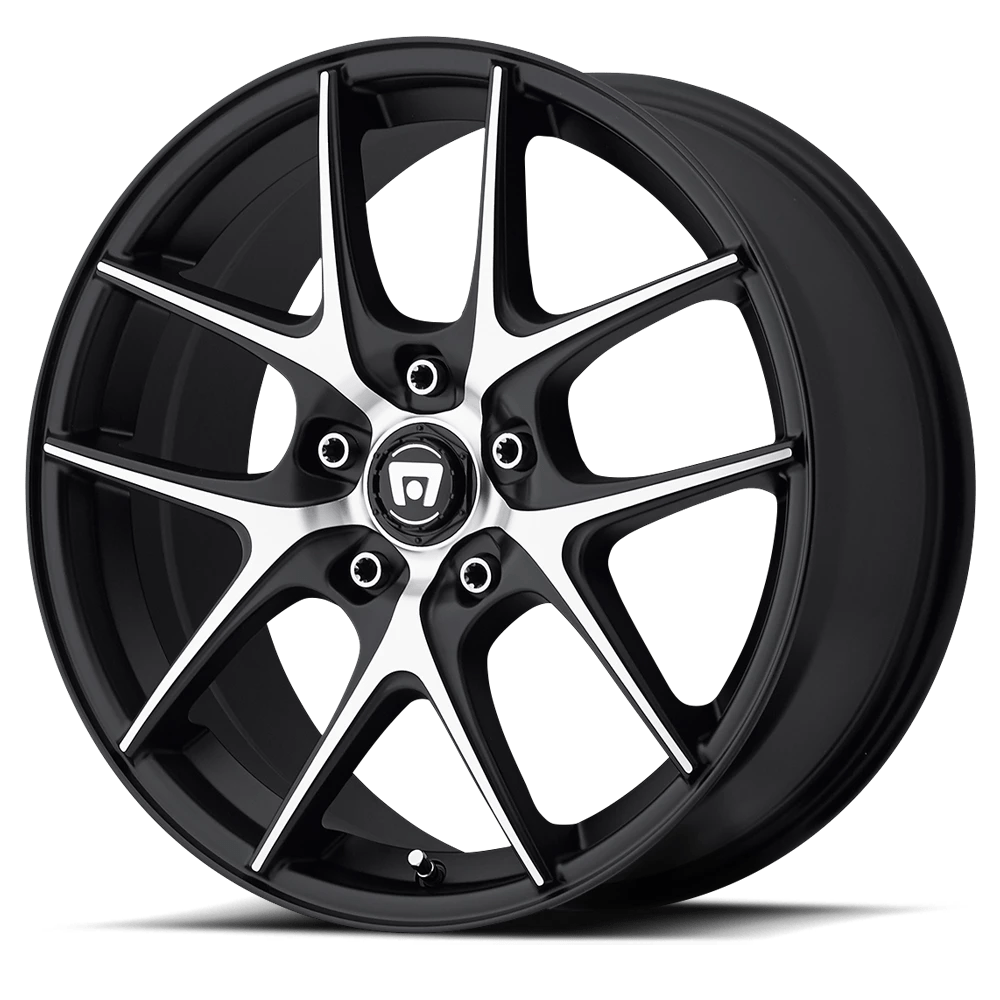 Motegi MR128 Wheel | Satin Black W/ Machined Face