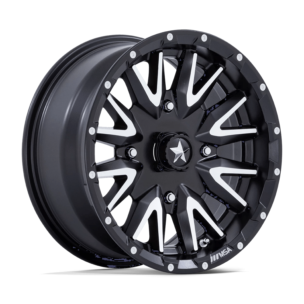 MSA Offroad Wheels M49 CREED Wheel | Matte Black Machined