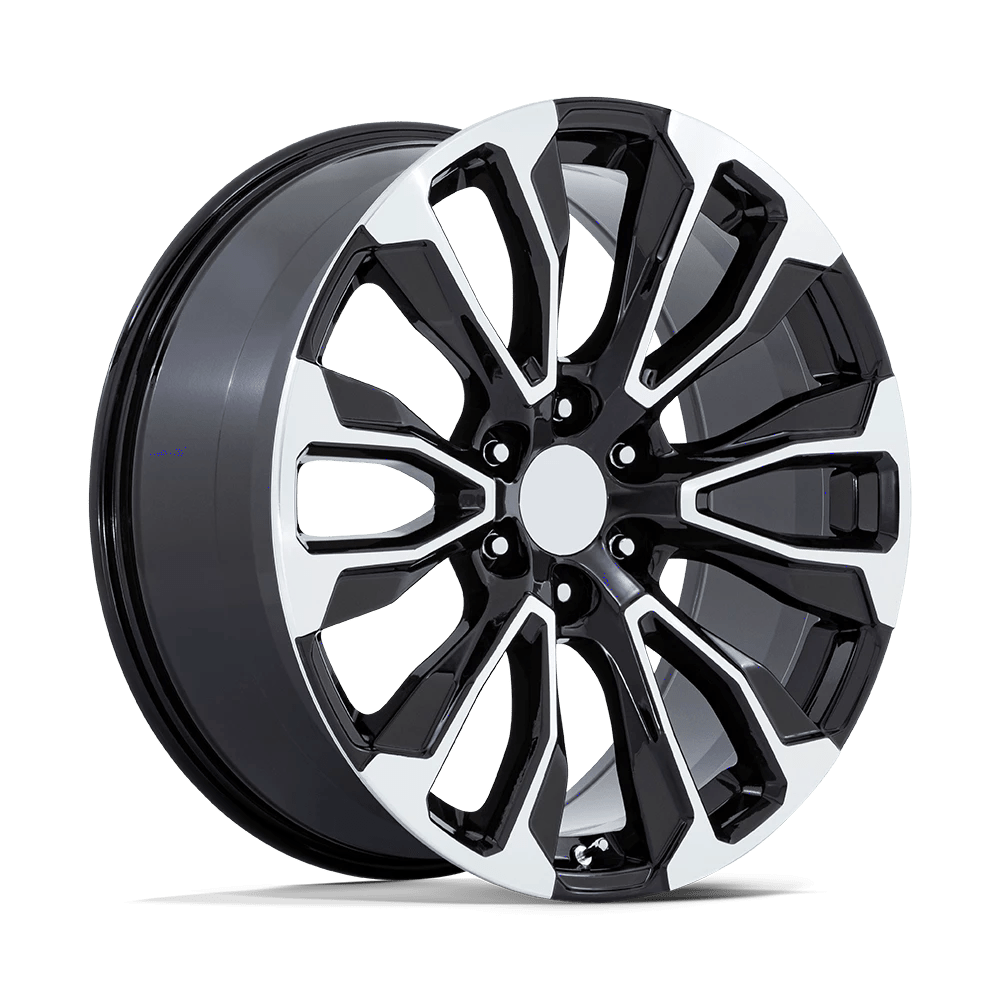 Performance Replicas PR211 Wheel | Gloss Black Machined Face