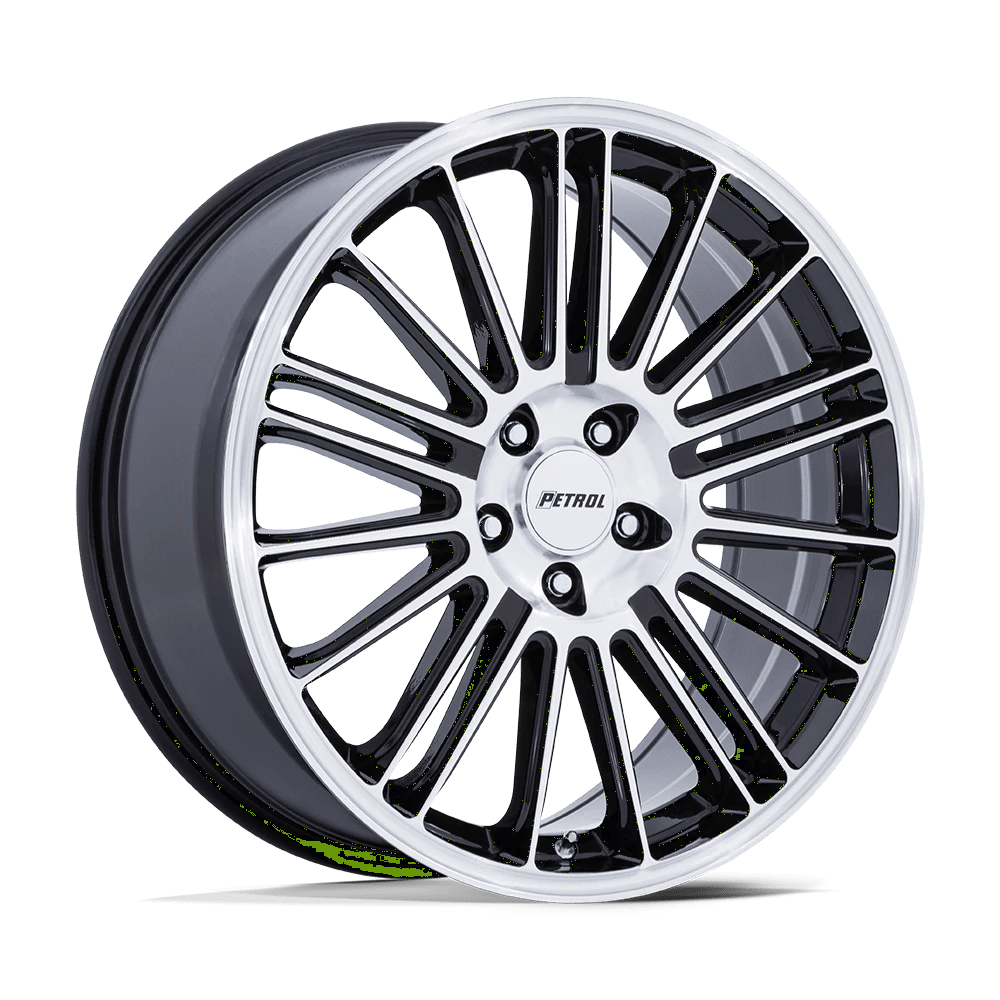 Petrol PE001 P1D Wheel | Gloss Black W/ Machined Face