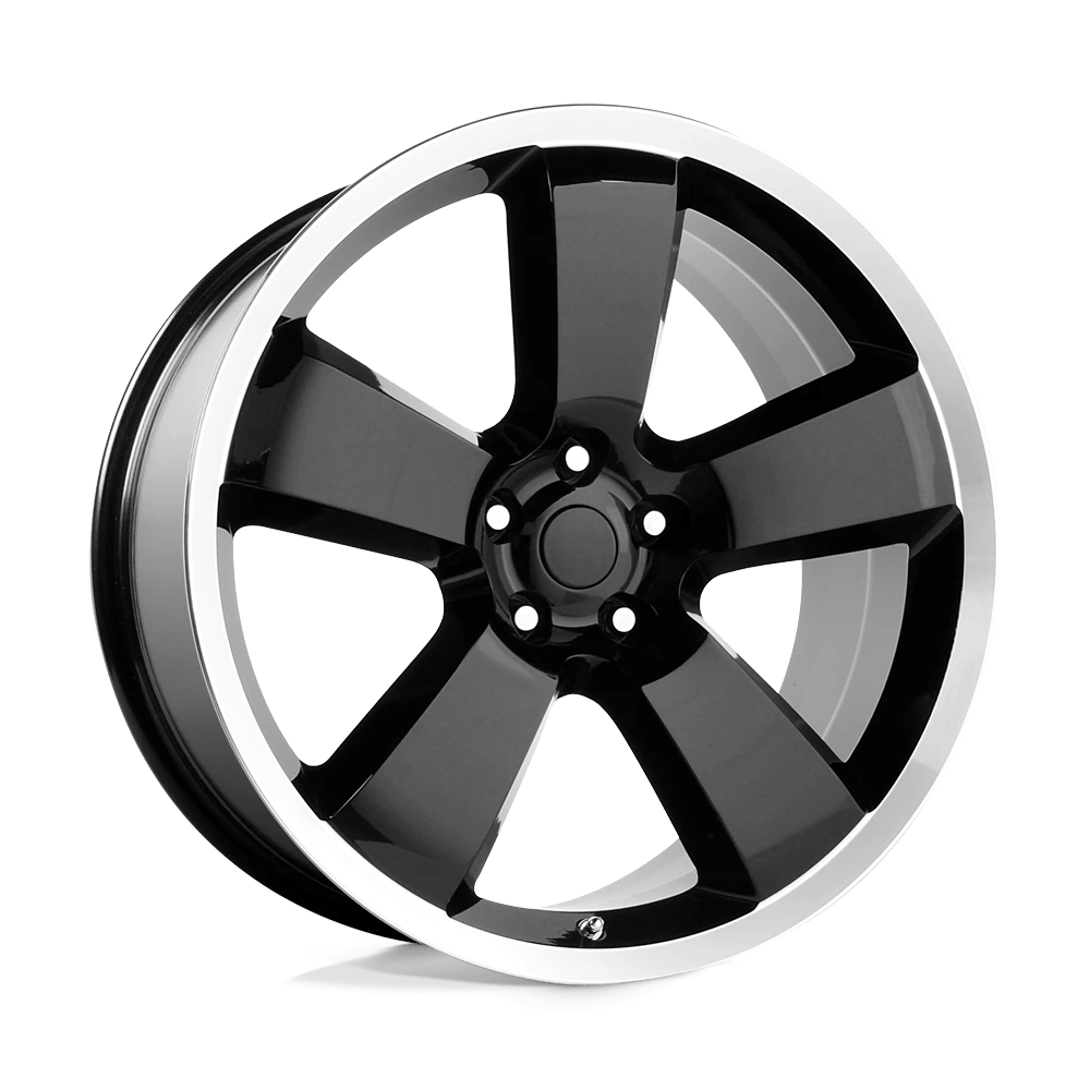 Performance Replicas PR119 Wheel | Gloss Black W/ Machined Lip