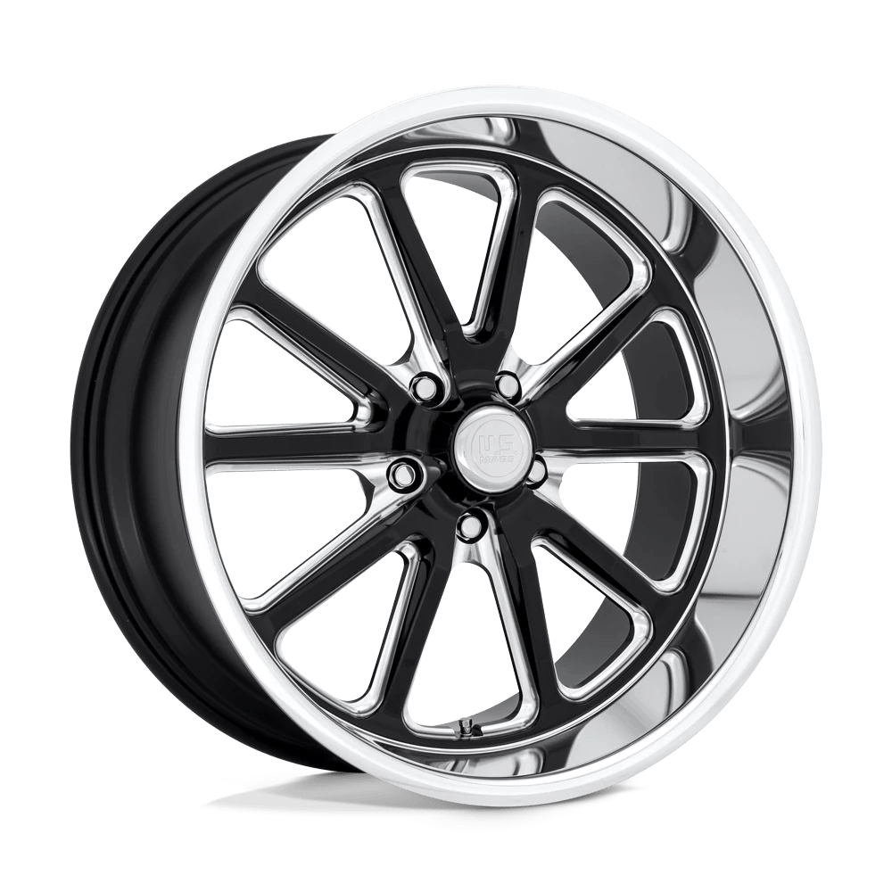 US Mag 1PC U117 RAMBLER Wheel | Gloss Black Milled