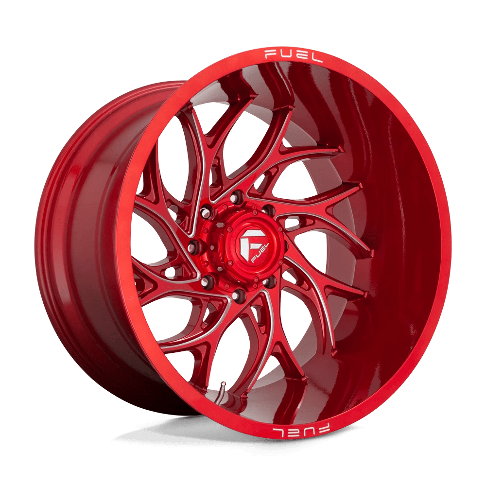 Fuel 1PC D742 RUNNER Wheel | Candy Red Milled