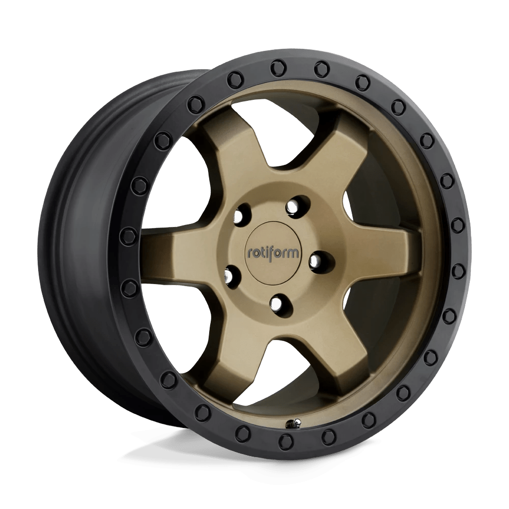 Rotiform R150 SIX-OR Wheel | Matte Bronze Black Bead Ring