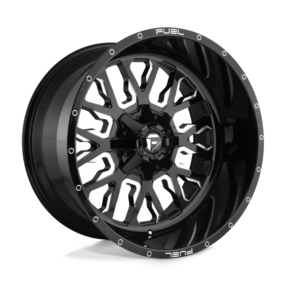 Fuel 1PC D611 STROKE Wheel | Gloss Black Milled