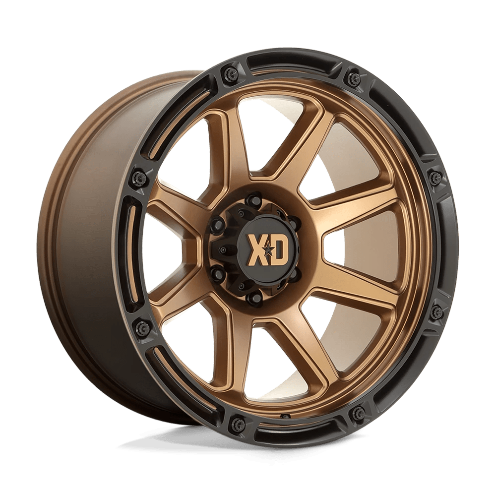 XD XD863 Wheel | Matte Bronze W/ Black Lip