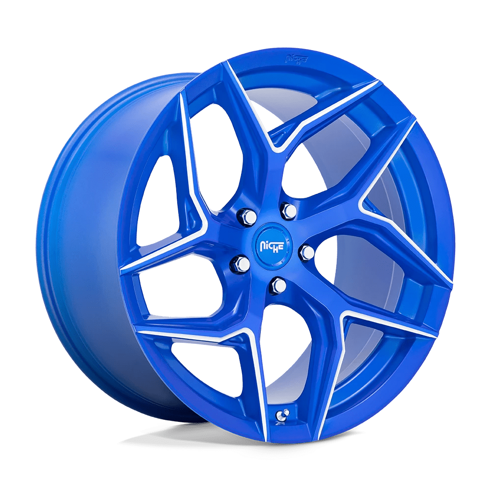 Niche 1PC M268 TORSION Wheel | Anodized Blue Milled
