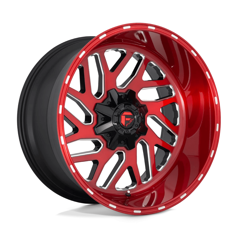 Fuel 1PC D691 TRITON Wheel | Candy Red Milled