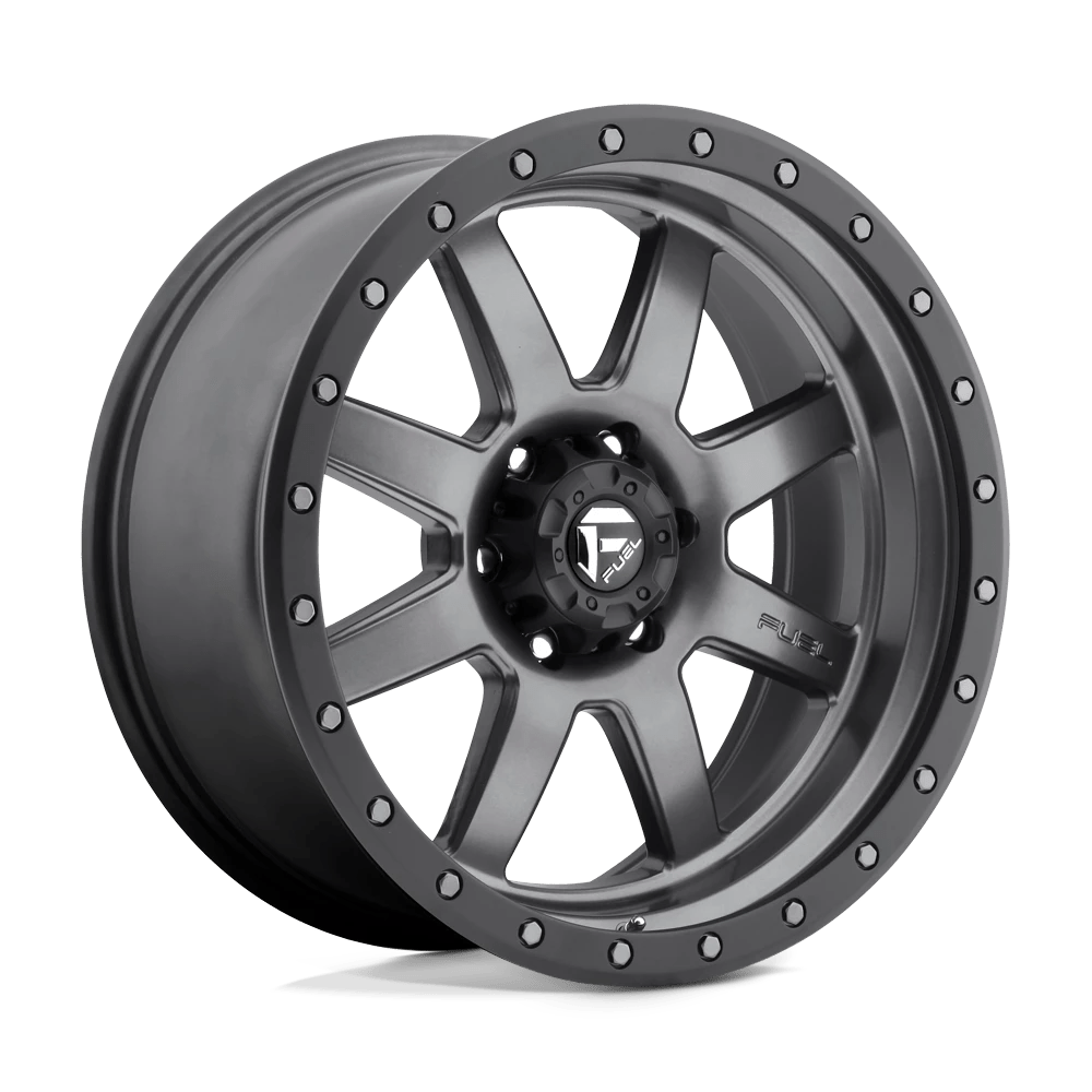 Fuel 1PC D552 TROPHY Wheel | Matte Gun Metal Black Bead Ring