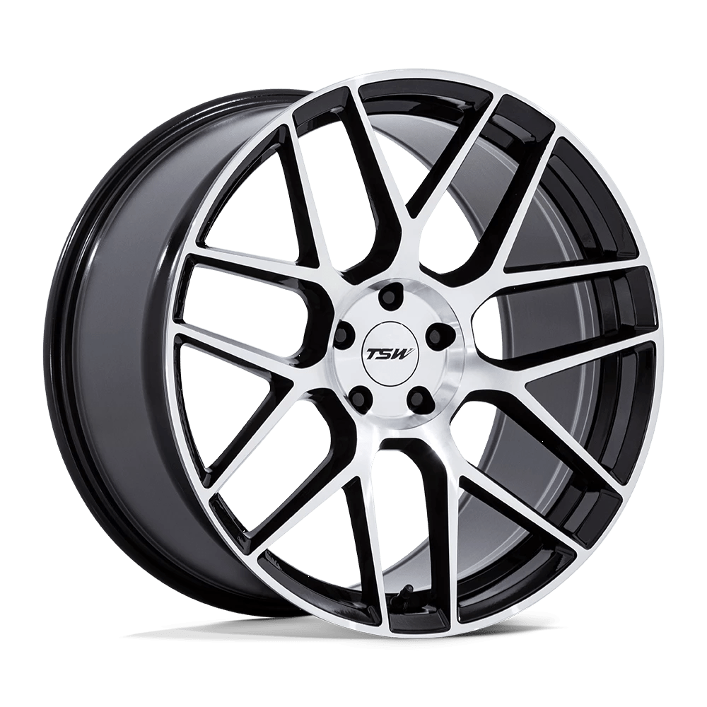 TSW TW002 LASARTHE Wheel | Gloss Black Machined