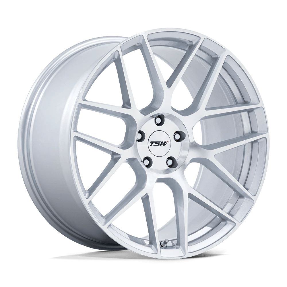TSW TW002 LASARTHE Wheel | Gloss Silver Machined