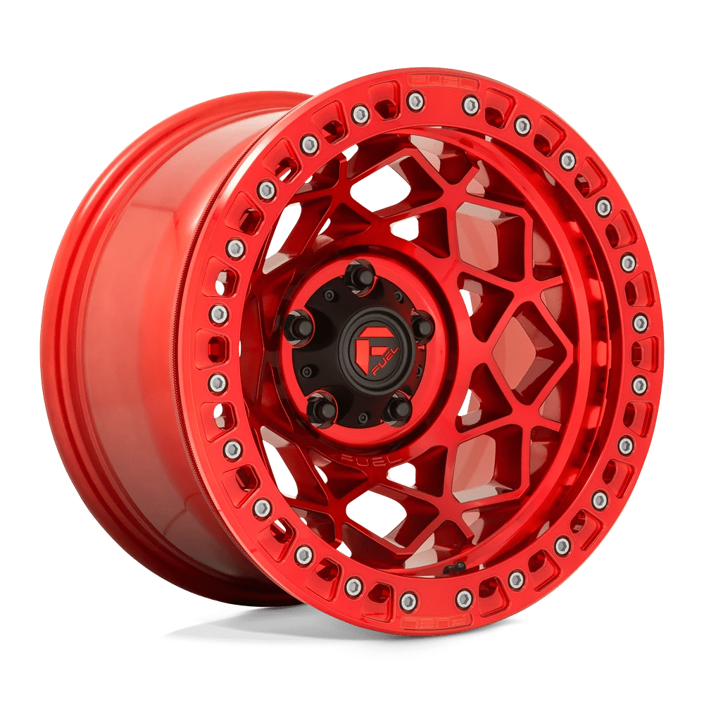 Fuel 1PC D121 UNIT BEADLOCK Wheel | Candy Red