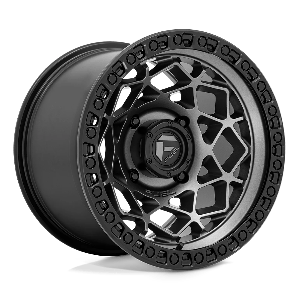 Fuel UTV D784 UNIT UTV Wheel | Gunmetal W/ Matte Black Ring