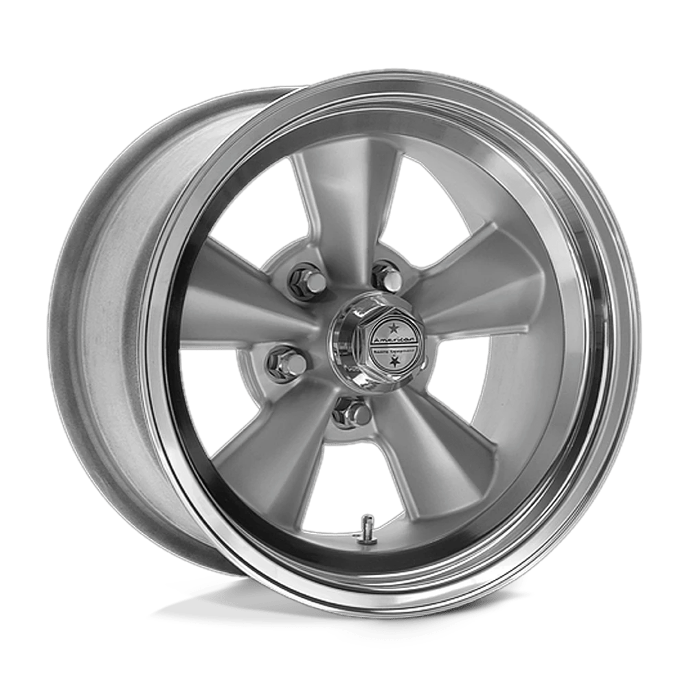 American Racing Vintage VNT70R Wheel | Gun Metal W/ Polished Lip