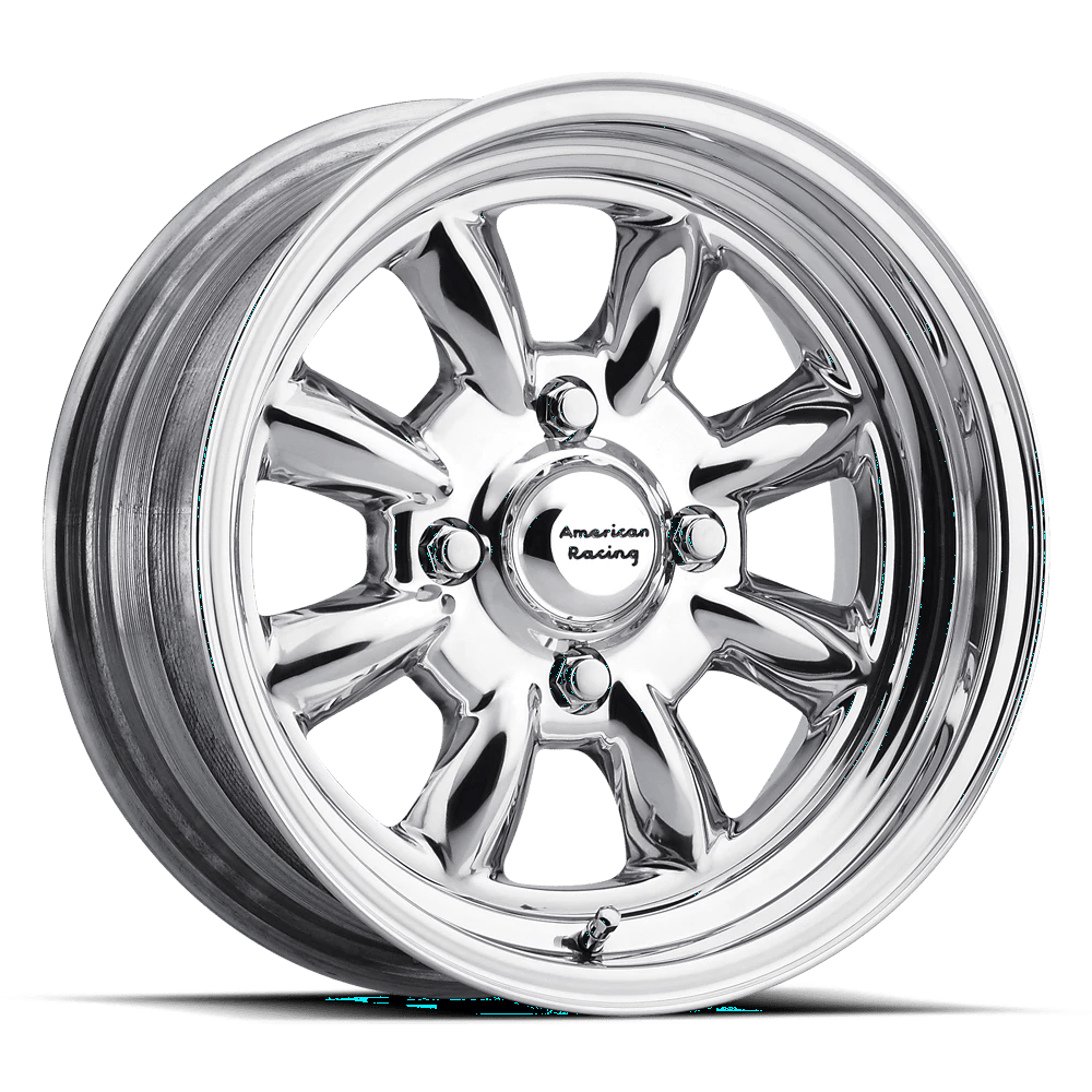 American Racing Vintage VN401 SILVERSTONE Wheel | Two-Piece Polished