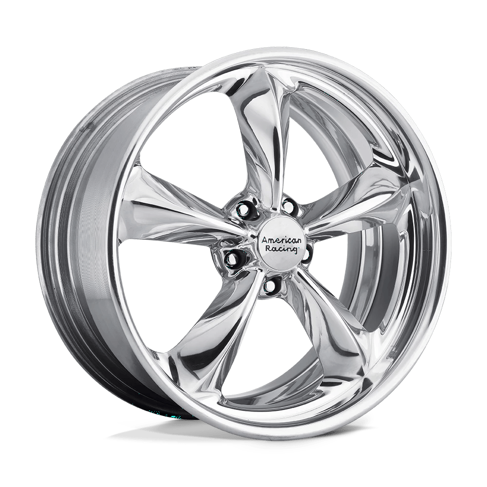 American Racing Vintage VN425 TORQ THRUST SL Wheel | Two-Piece Polished