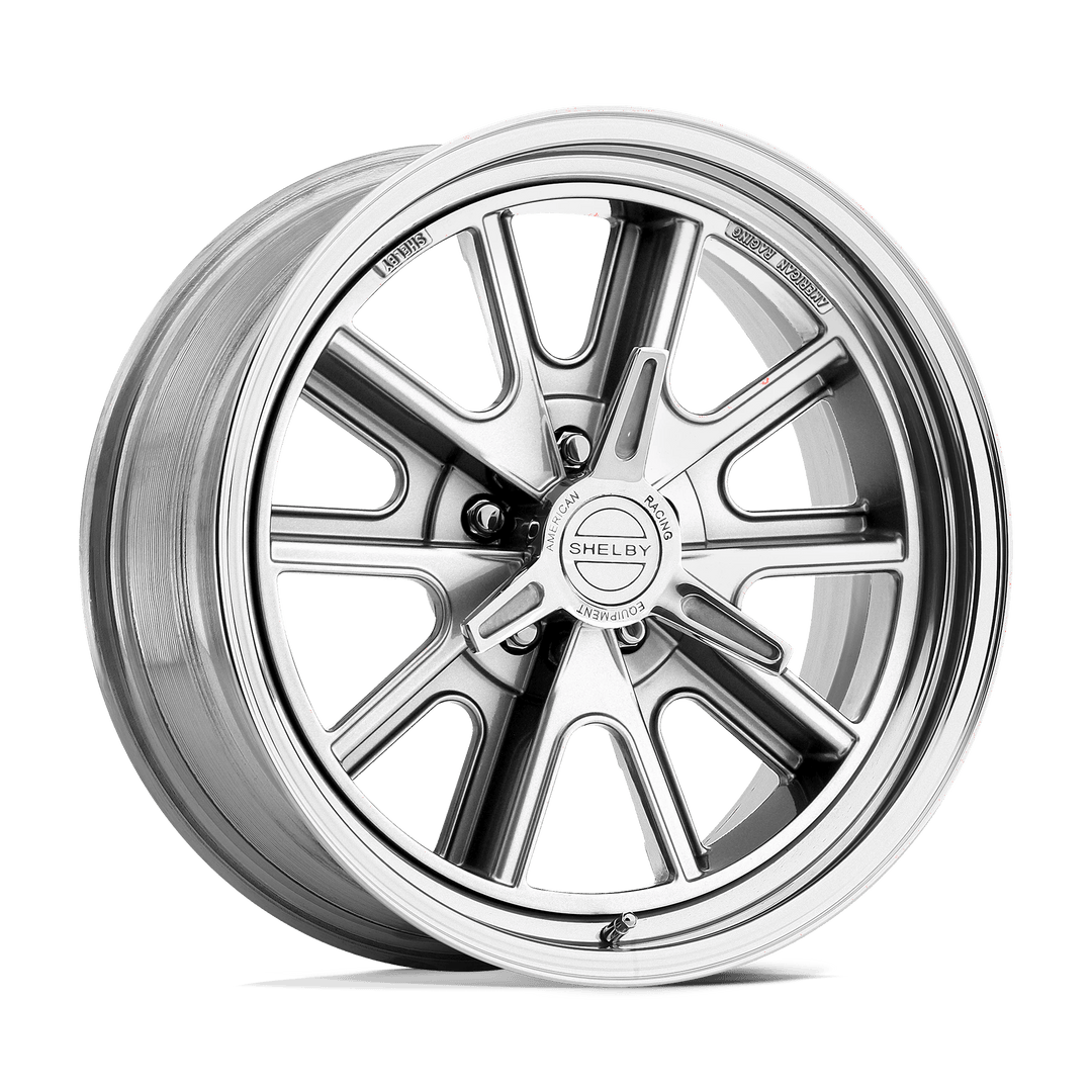 American Racing Vintage VN427 SHELBY COBRA Wheel | Two-Piece Polished