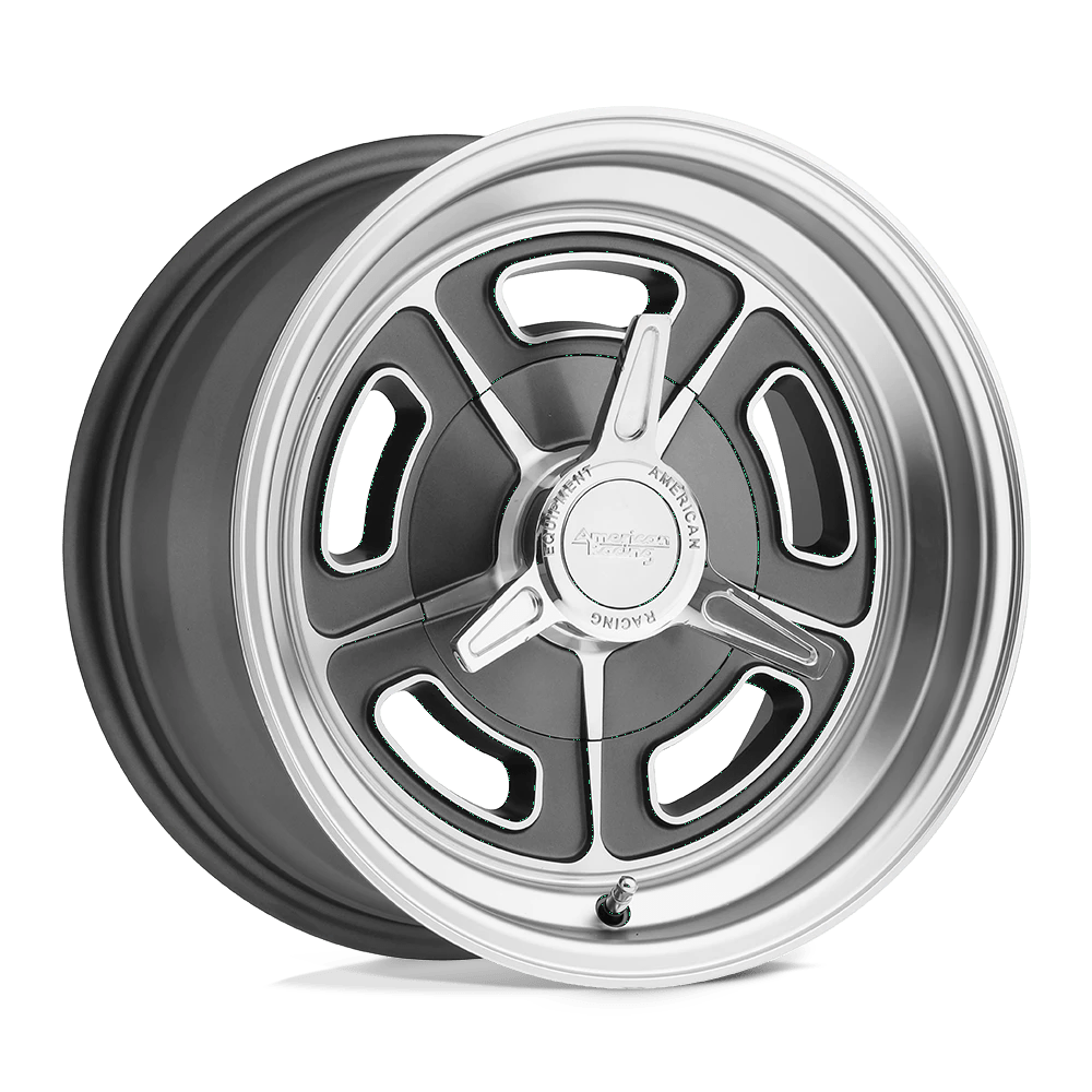 American Racing Vintage VN502 Wheel | Mag Gray Machined
