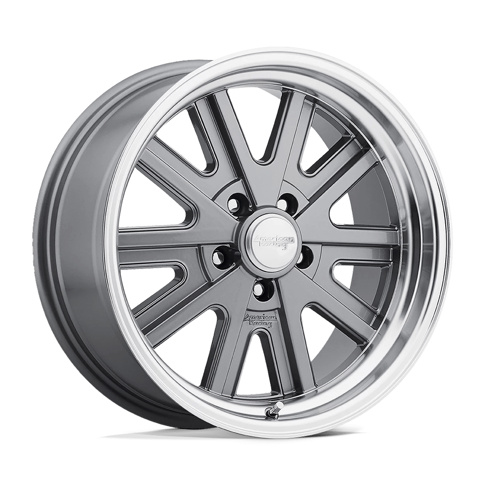 American Racing Vintage VN527 427 MONO CAST Wheel | Mag Gray Machined Lip