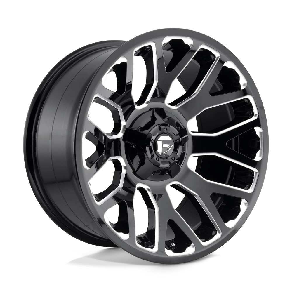 Fuel 1PC D607 WARRIOR Wheel | Gloss Black Milled