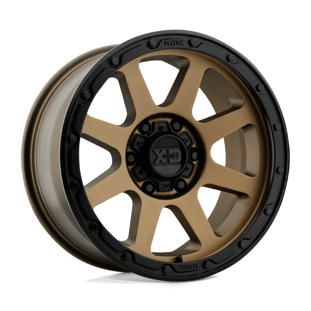XD XD134 ADDICT 2 Wheel | Matte Bronze W/ Matte Black Lip