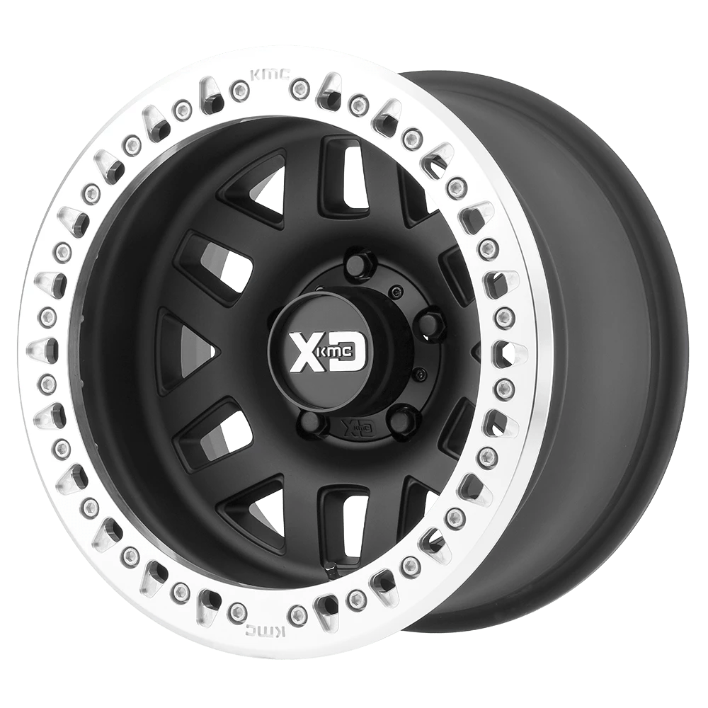 XD XD229 MACHETE CRAWL BEADLOCK Wheel | Satin Black W/ Machined Ring