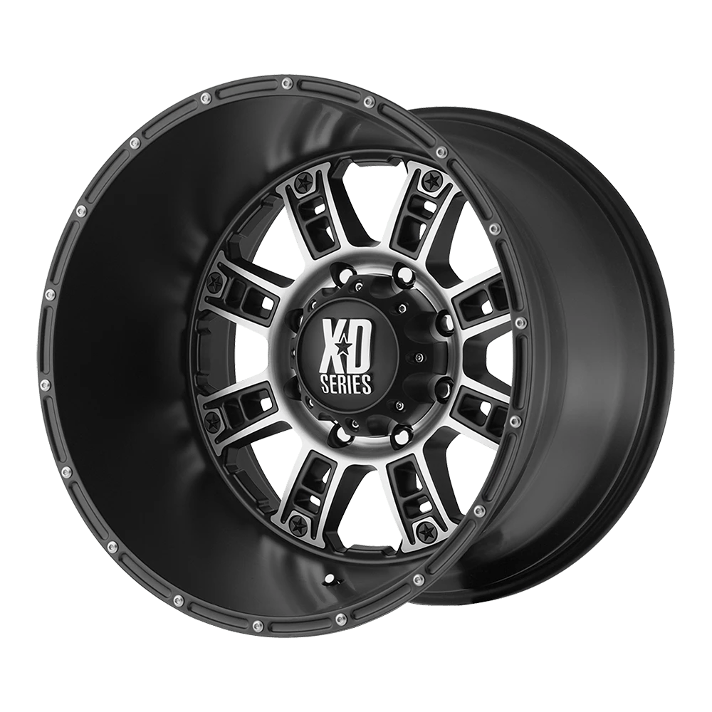 XD XD809 RIOT Wheel | Matte Black Machined