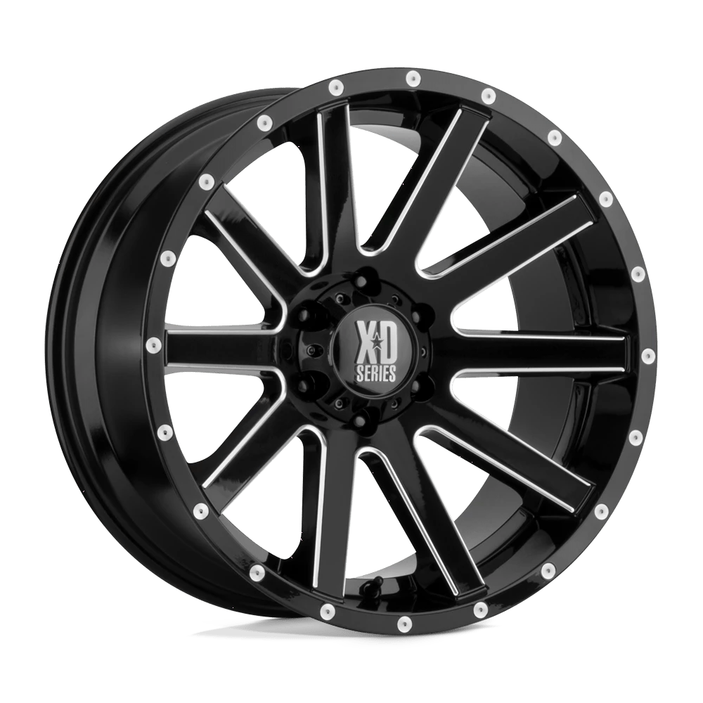 XD XD818 HEIST Wheel | Satin Black Milled