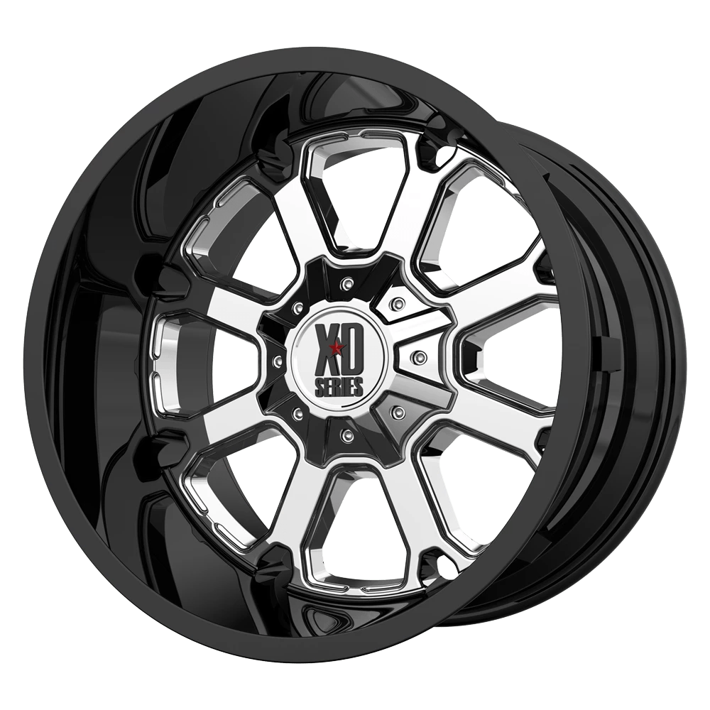 XD XD825 BUCK 25 Wheel | Pvd Center W/ Gloss Black Lip