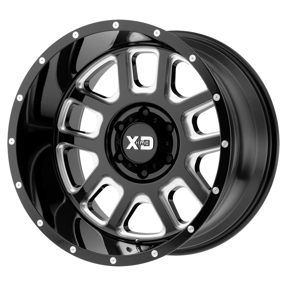 XD XD828 DELTA Wheel | Gloss Black Milled