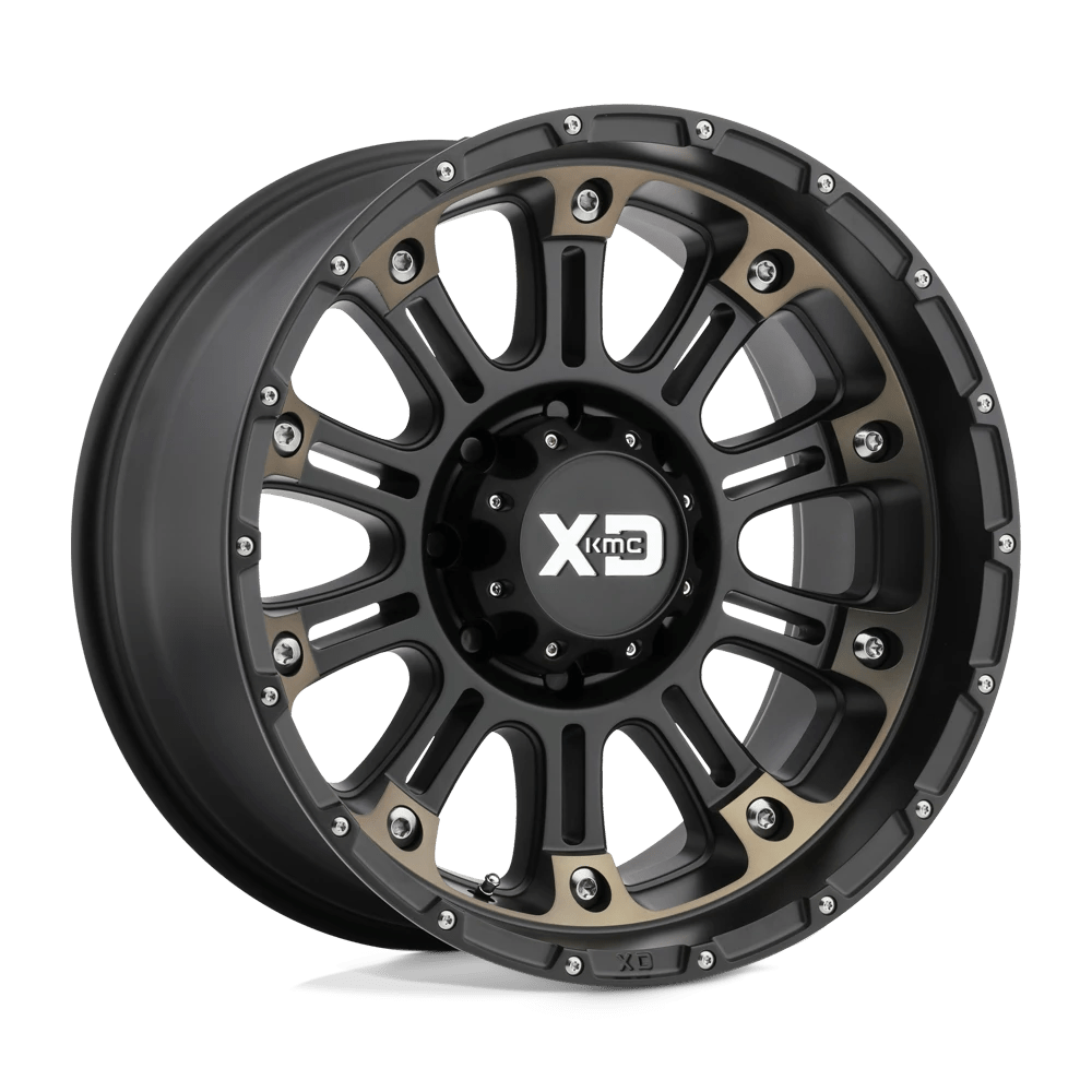 XD XD829 HOSS II Wheel | Satin Black Mach W/ Dark Tint