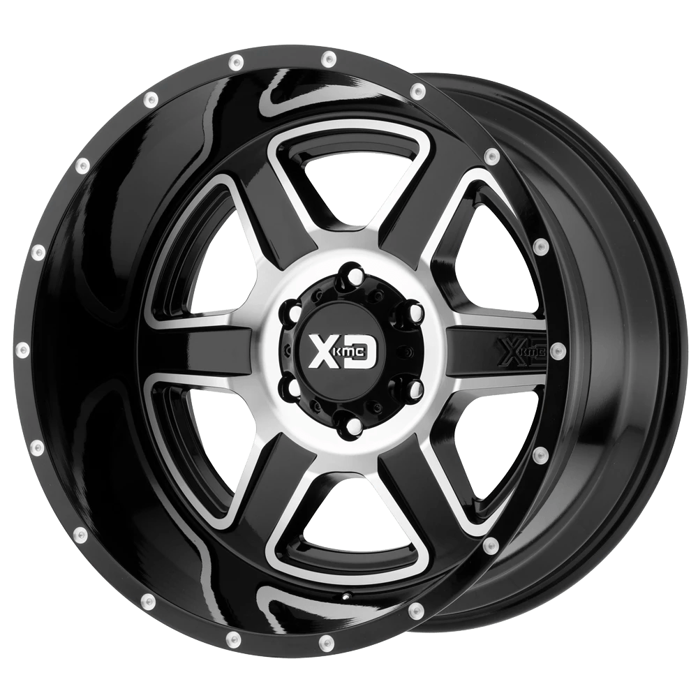 XD XD832 FUSION Wheel | Gloss Black Machined