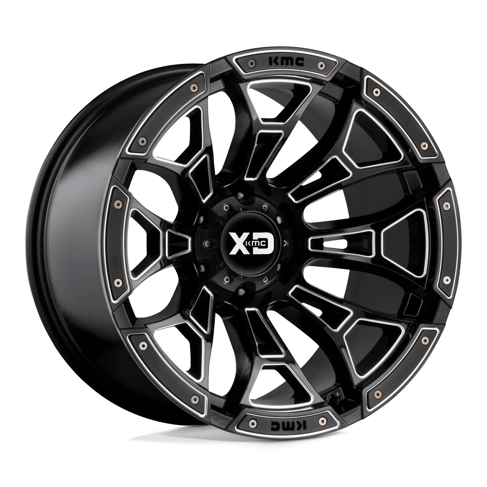XD XD841 BONEYARD Wheel | Gloss Black Milled