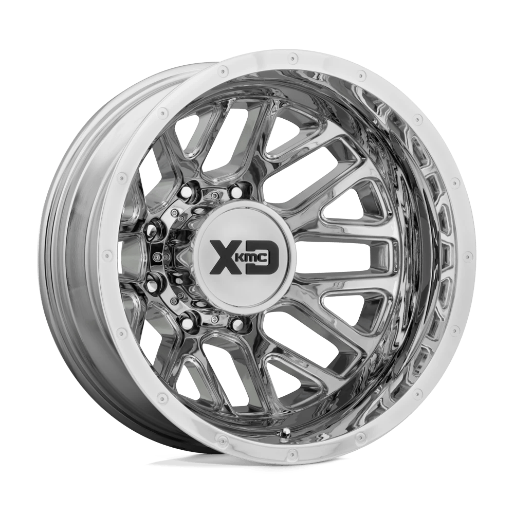 XD XD843 GRENADE DUALLY Wheel | Chrome - Rear