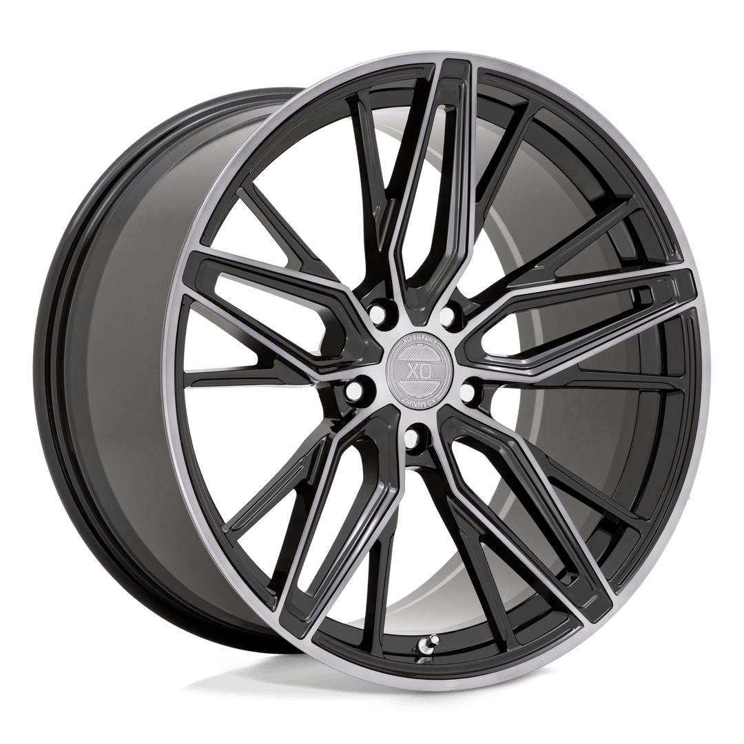 XO ZURICH Wheel | Gloss Black W/ Machined Gloss Dark Tint