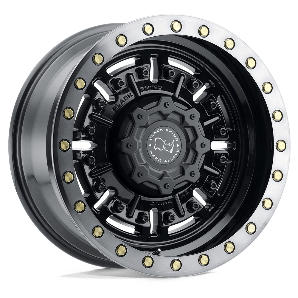 Black Rhino ABRAMS Wheel | Gloss Gun Black W/ Machined Dark Tint