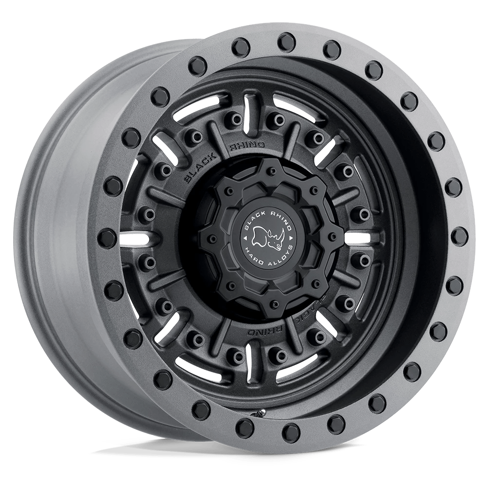 Black Rhino ABRAMS Wheel | Textured Matte Gunmetal